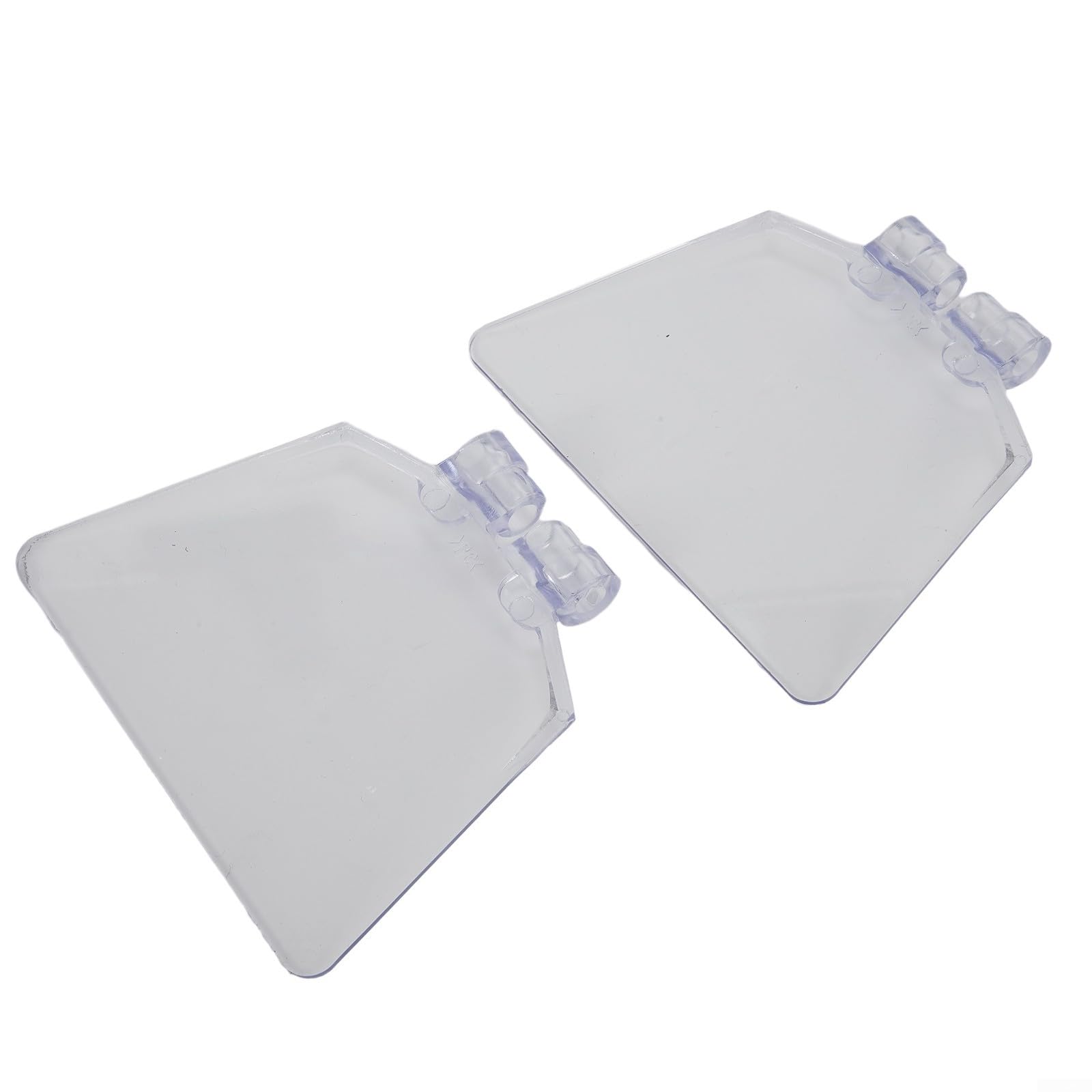 Protectores oculares para amoladora de banco, plástico ABS transparente, paquete de 2