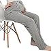 GINKANA Lounge Maternity Sleep Pants Pajamas High Elastic Waist Adjustable Waistband Pregnancy...