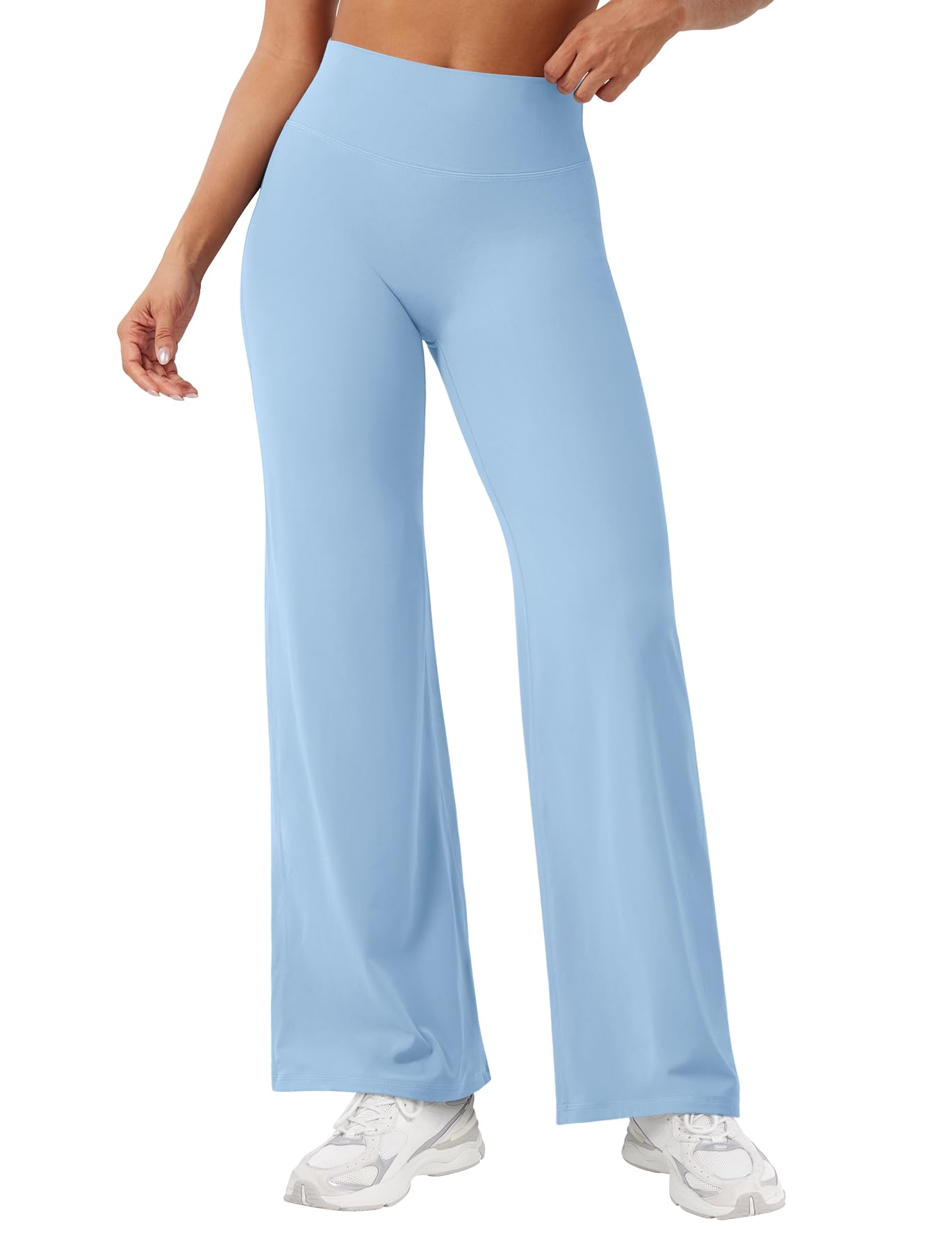 YEOREO Workout Leggings Womens No Front Seam Straight Leggings 29"/ 31.5"/ 33"/ 35" High Waist Buttery Eddiy Gym Yoga Pants — view 11