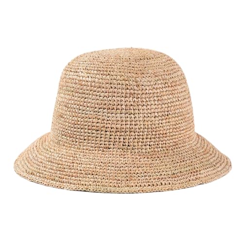 Vogrtcc Sombrero de paja para mujer para primavera y verano, 1, 6 7/8 / 7 1/8