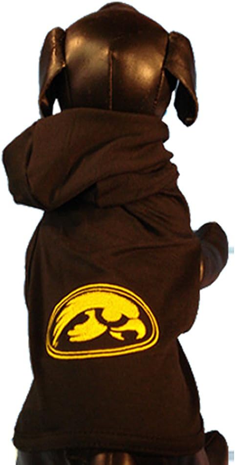 All Star Dogs NCAA Southern Mississippi Golden Eagles Collegiate Cotton Lycra Hooded Dog Shirt (Team Color, XX-Small)
