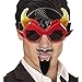 WIDMANN vd-wdm14398 Devil Glasses With Moustache And Goatee Beard, One Size