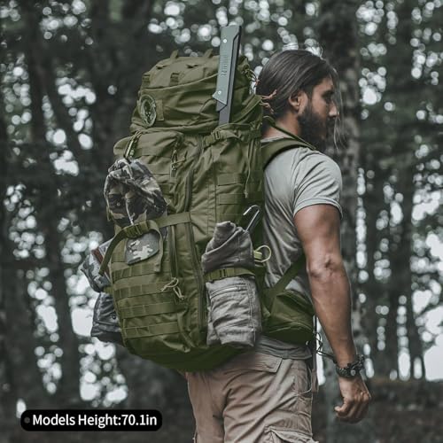 Mardingtop USM6312JUNSE 75L Molle Hiking Internal Frame Backpacks thumb #6