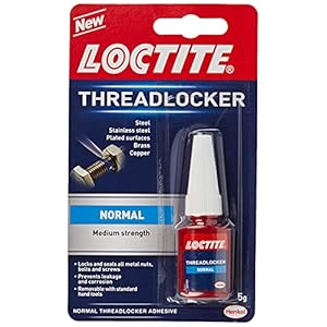 Loctite 2259681 Lock ‘n’ Seal Fast Thread Lock & Sealant-5g / Easy to use/Maintains clamp Pressure loosening/Prevents…