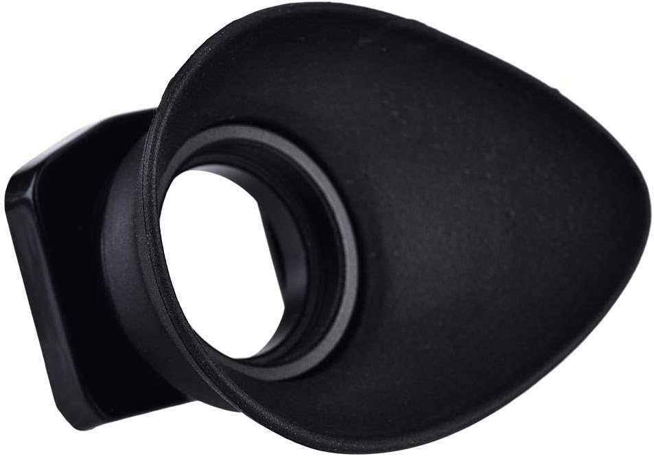 Mugast Camera Eye Cup, Black Portable Eyepiece Cup Tough