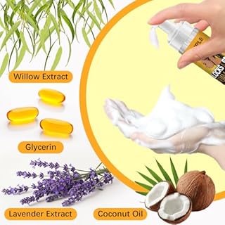 Braid Foam Control Mousse Hair Braiding Mousse for Twist, Locs, Braids Lightweight - Braid Spray Rose Mint for Dreads, Dreadlocks, Locks Spray Rose Water for Itchy Scalp (2PCS)