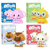【Briques de Construction Animaux Mignons】Cet ensemble de jouets de construction contient 4 Animal miniatures différents,chèvre, poussin, éléphant, poney. Chaque figurine Animal en micro blocs est colorée et adorable, captivant l’imagination des enfants tout en ajoutant une touche créative à tout espace grâce à ses détails réalistes. Un choix parfait pour les amateurs de briques de construction créatives et les jeux de construction pour enfants