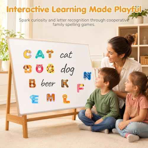 Alphabet Magnets ABC Magnets for Fridge Kids Magnetic Alphabet Letters - image 6