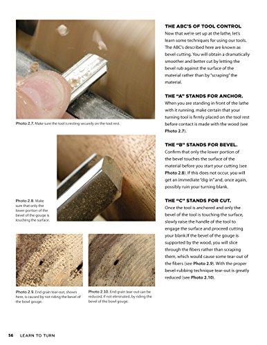 Learn to Turn, 3rd Edition Revised & Expanded: A Beginner's Guide to Woodturning Techniques and 12 Projects (Fox Chapel Publishing) Step-by-Step Instructions, Troubleshooting, Tips, & Expert Advice - Image 4