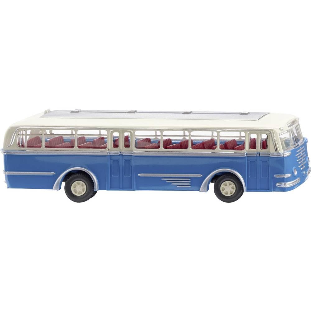 Wiking 072003 Bssing Trambus, Sky Blue/Light Ivory Track HO 1:87, Not a Toy