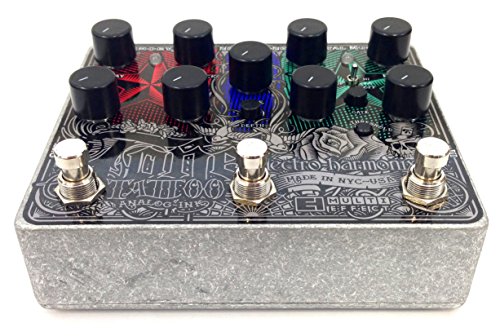 electro-harmonix Effet de Guitare électrique avec Synthétiseur filtre Tone Tattoo - Les Beatles, Paul McCartney, John Lennon, RIngo Starr, George Harrison electro-harmonix Effet de Guitare électrique avec Synthétiseur filtre Tone Tattoo – Image 6