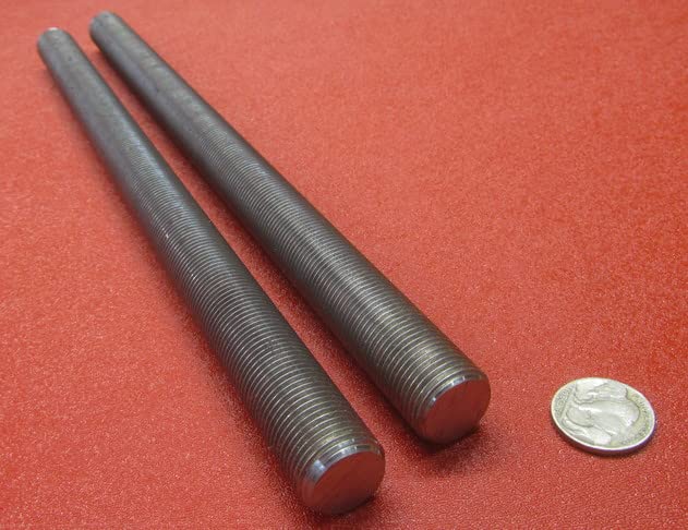 Grade B7 Steel Fully Threaded Rod 3/4"-16 x 12.00 Length 2 Pcs.