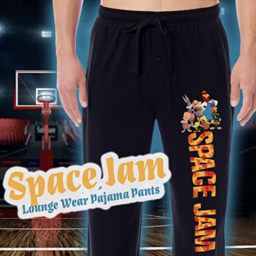 Looney Tunes Mens' Classic Space Jam Tune Squad Movie Sleep Pajama Pants3