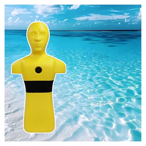 Wasserrettungs-Trainingsdummy für Notfall-Übungen, realistische Simulationsausrüstung für Pool-, Ozean- und Strand-Sicherheitspraktiken