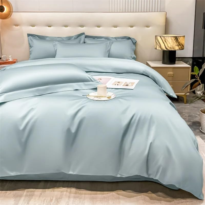 Miniatura 2 de WuDLi 1000tc Egyptian Cotton Duvet Cover, Quilt Cover Comforter Cover 150 * 200 220 * 240 Bedding Set Pillowcases Without Bedsheet,Soft Bedding