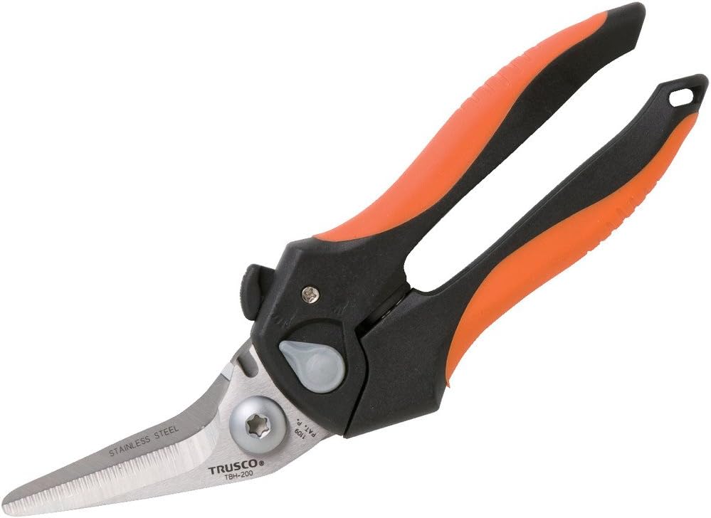 TRUSCO(トラスコ) 万能ハサミ(角度付タイプ) TBH-200