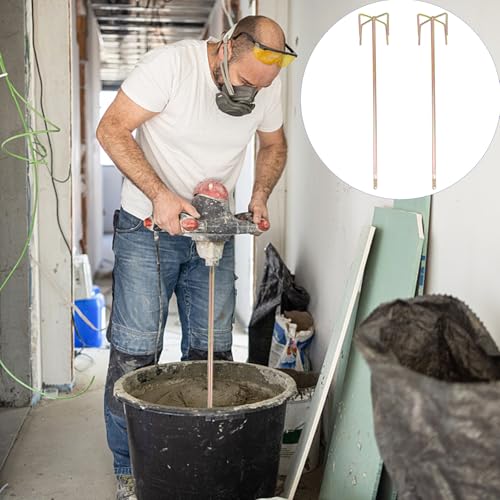 Tiges de brassage pour époxy et ciment Outanaya, mélangeurs réutilisables pour perceuse - 7