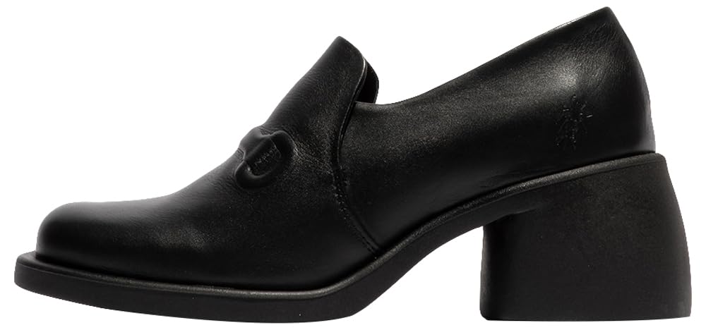 Fly London Womens Hoil137fly Loafer, Black, 2.5 UK