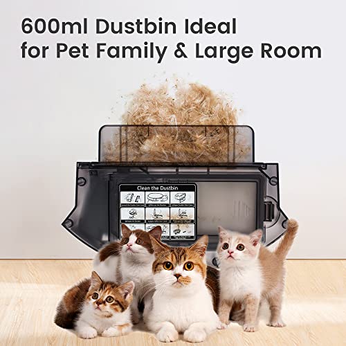 Zigma-Robot-Aspirador-4000Pa-Laser-2-en-1-Aspirador-de-Piso-Limpieza-de-Habitaciones-Compatible-con-Alexa-y-Siri-con-Control-de-Aplicaciones-alfombras-Pisos-Pelo-de-Mascotas