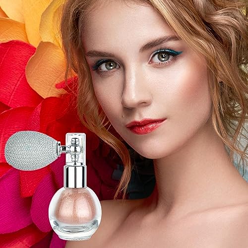 Glitter Corporal - Pó Shimmer Nutritivo para Rosto e Corpo,Spray iluminador multifuncional para trab