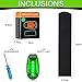 Sumind Reflective Running Gear Set Include 2 Pieces LED Safety Lights and 4 Reflective Bands for Wrist Arm Ankle Leg Straps Tape High Visibility Bands Strobe Running Light for Woman Men