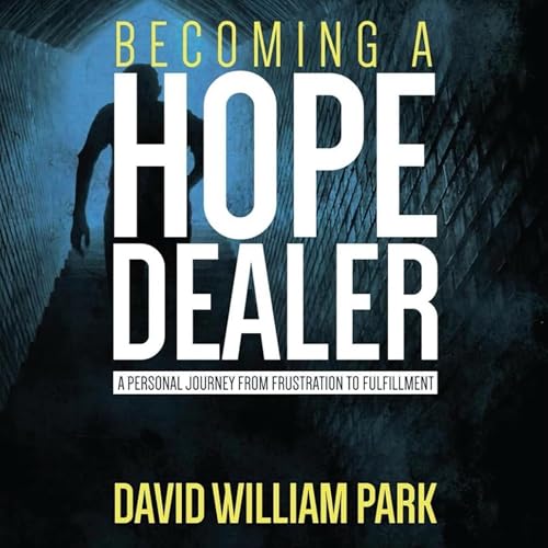 Diseño de la portada del título Becoming a Hope Dealer