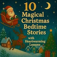 10 Magical Christmas Bedtime Stories with Heartwarming Lessons ; beautifully illustrated book perfect for Christmas gift: Enchanting Holiday Tales with Gentle Morals for Children Ages 2–8