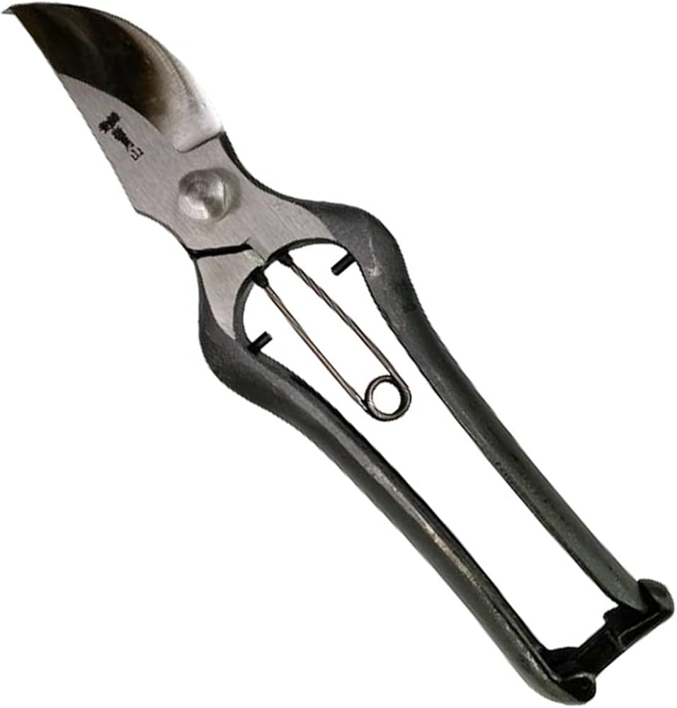 Amazon | 新月山 打物 剪定鋏(金止式) 9吋 230mm | 園芸用はさみ