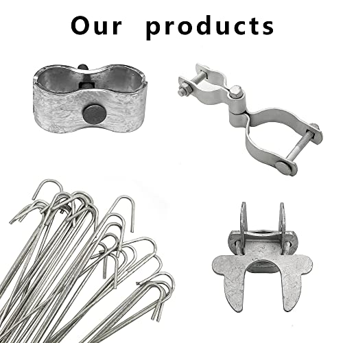 Hittite 1-3/8 Inch X 2-3/8 Inch Chain Link Fence Gate Post Hinge thumb #8