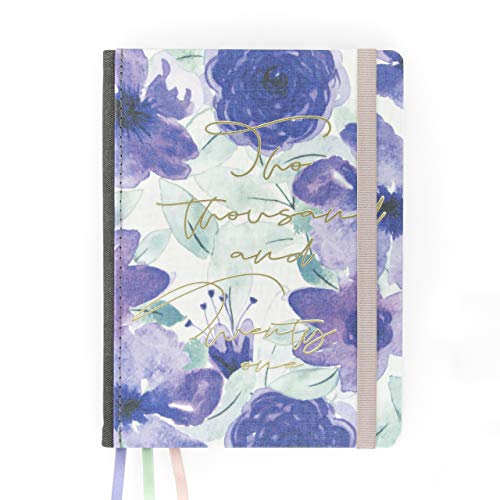 Agenda 2021 Violeta - Semana Vista - 224 P�ginas - Tama�o A5-16 x 22 cm - Takenote Agendas