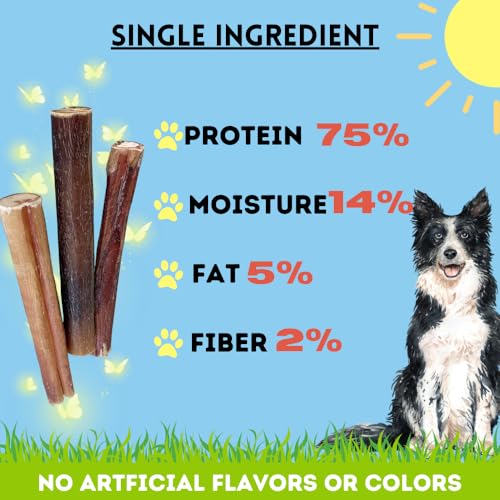 Image of BULLYSTICKS & MORE 4-5 Inch Bully Sticks (Regular - 25 Pack) | Bully Sticks for Medium Dogs | 100% Grass Fed Beef | Dog Parents Choice Bully Stick Dog Chews | No Hide Bully Bones