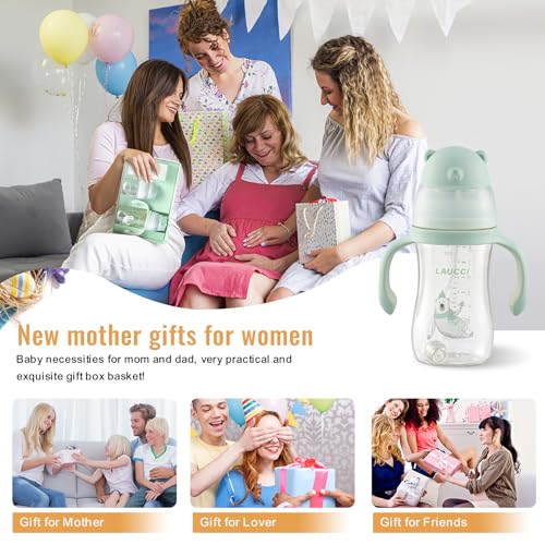 Image of Laucci | Baby Shower Gifts | Newborn Essentials Welcome Box | Baby Gifts |New Born Baby Gift | Baby Gift Basket | Unique Baby Gift Essential Stuff | Baby Arrival Gift Set
