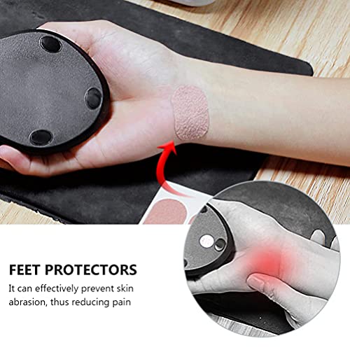 FOMIYES 10 Vellen Moleskin Tape Adhesive Pads Hak Stickers Blister Preventie Pads Ademend Pre- Cut Voetverzorging Kussen… - Image 4