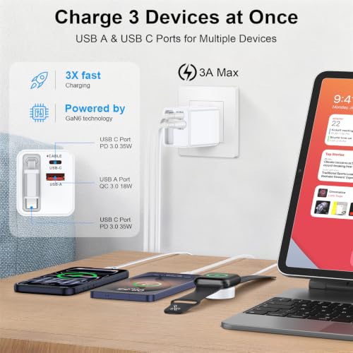 Retractable USB C Charger for Google Pixel 11/11 Pro/11 Pro XL/11 Pro Fold - image 3
