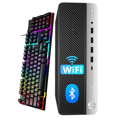 HP ProDesk 600 G4 SFF Desktop PC, Core i5-8500, 8 GB RAM, 256 GB