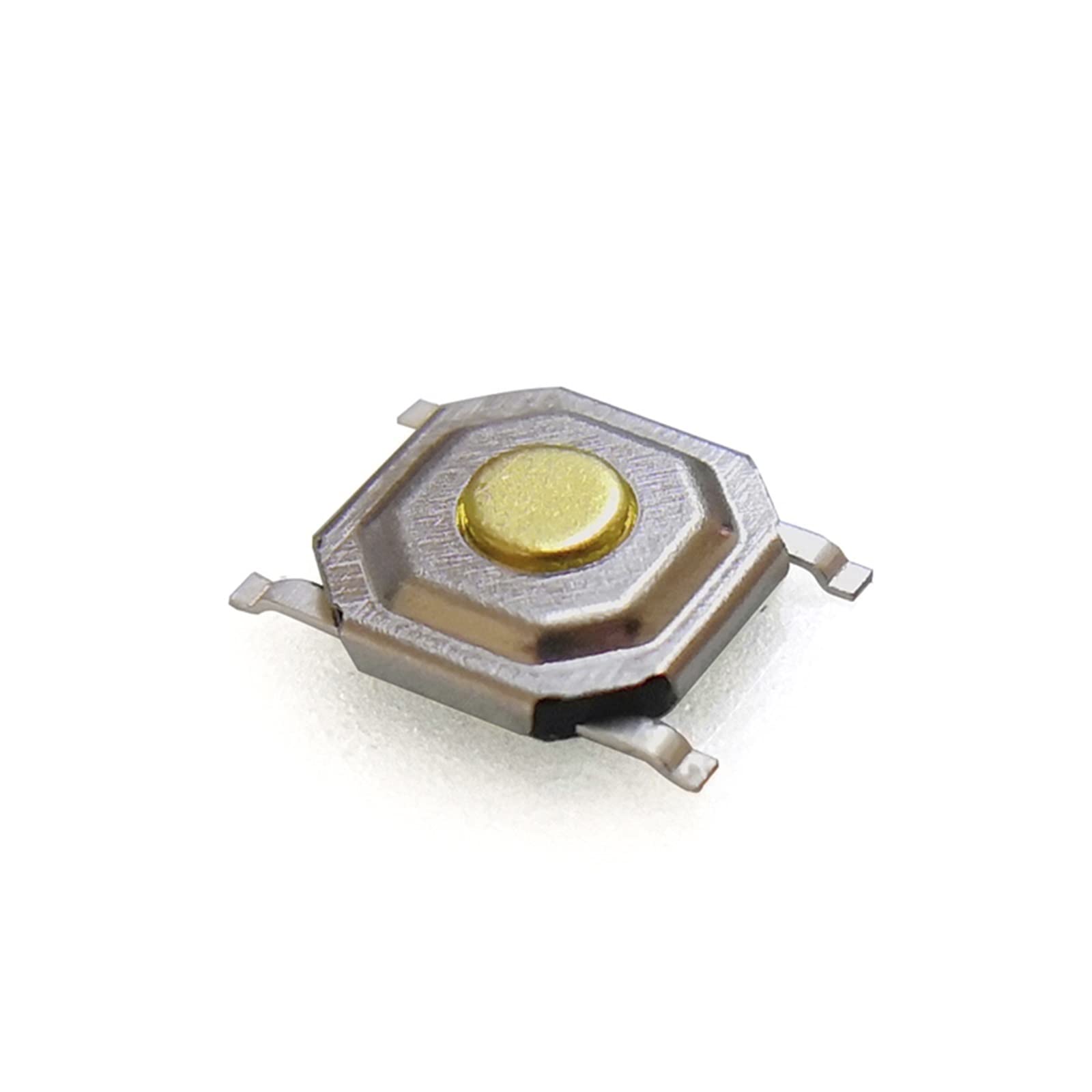 Interrupteur en Métal Tactile 12V Micro Bouton SMT en Cuivre Conducteur Robuste