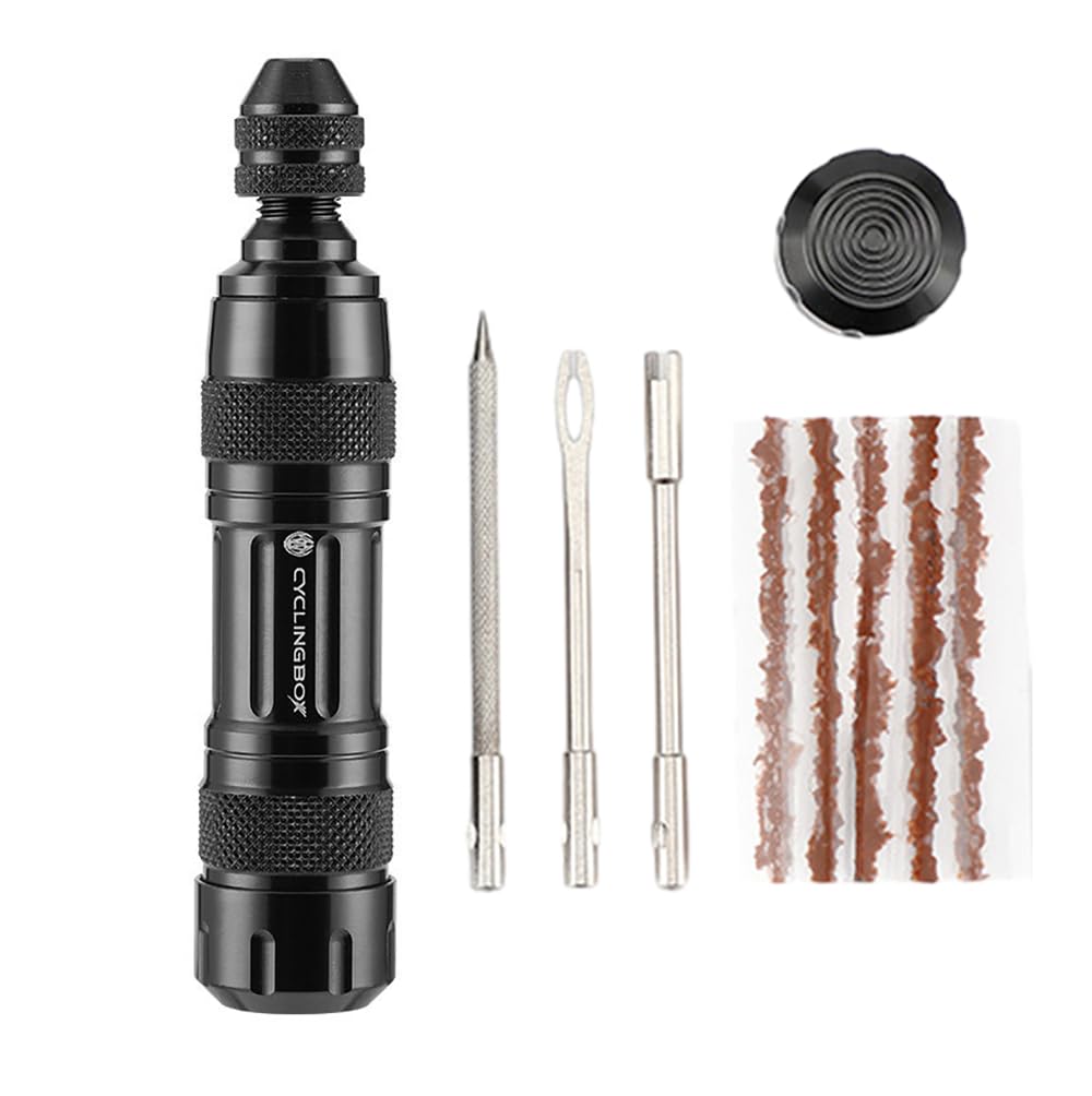 Sponsored Ad – Emergency Bike Tire Repair Kit - Vulcanized Strip for Quick Fixes - Vacuum Rubber Strip for Instant Puncture Repair - Essential Cycling Accessory