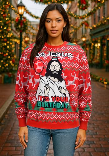Go Jesus It's Your Birthday Sweatshirt, alternative view 2