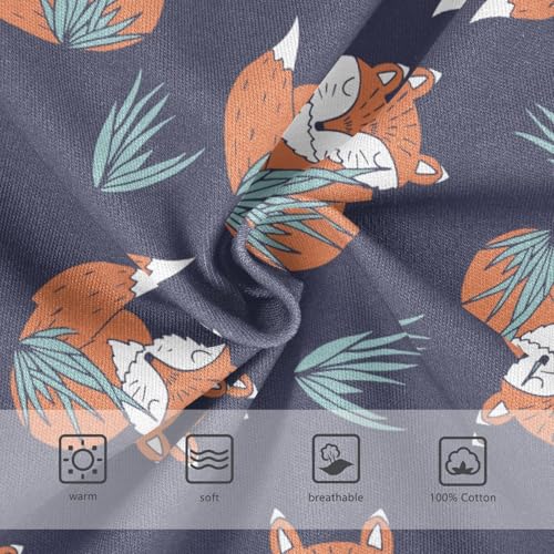 Boys' Underwear Cotton Little Boys Cute Fox Briefs Soft Toddler Underwear 2T-8Y3