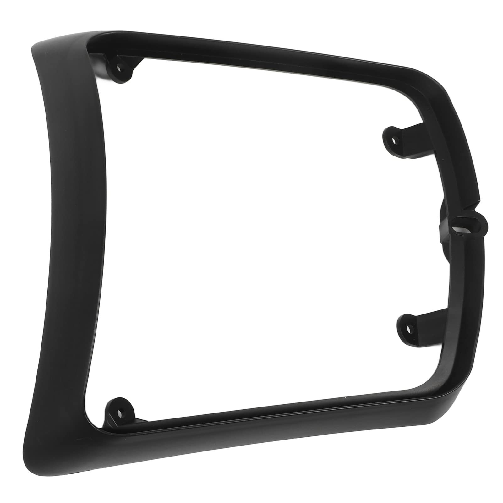 Garniture de Couvercle de Feu Arrière de Moto, Remplacement de Garniture de Feu Arrière de Couvercle de Protection de Feu Arrière de Moto pour VESPA GTS 250 300 GTV 300 2019‑2021(Noir brillant)