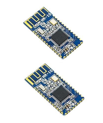 PAMEENCOS 2 pcs HM-10 BLE Bluetooth 4.0 CC2540 CC2541 Serial Wireless Module