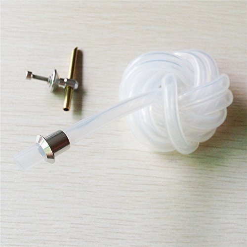 1Set Water Nipples / Outlets Brass + 1m Silicone Tube for RC Boat RC#149