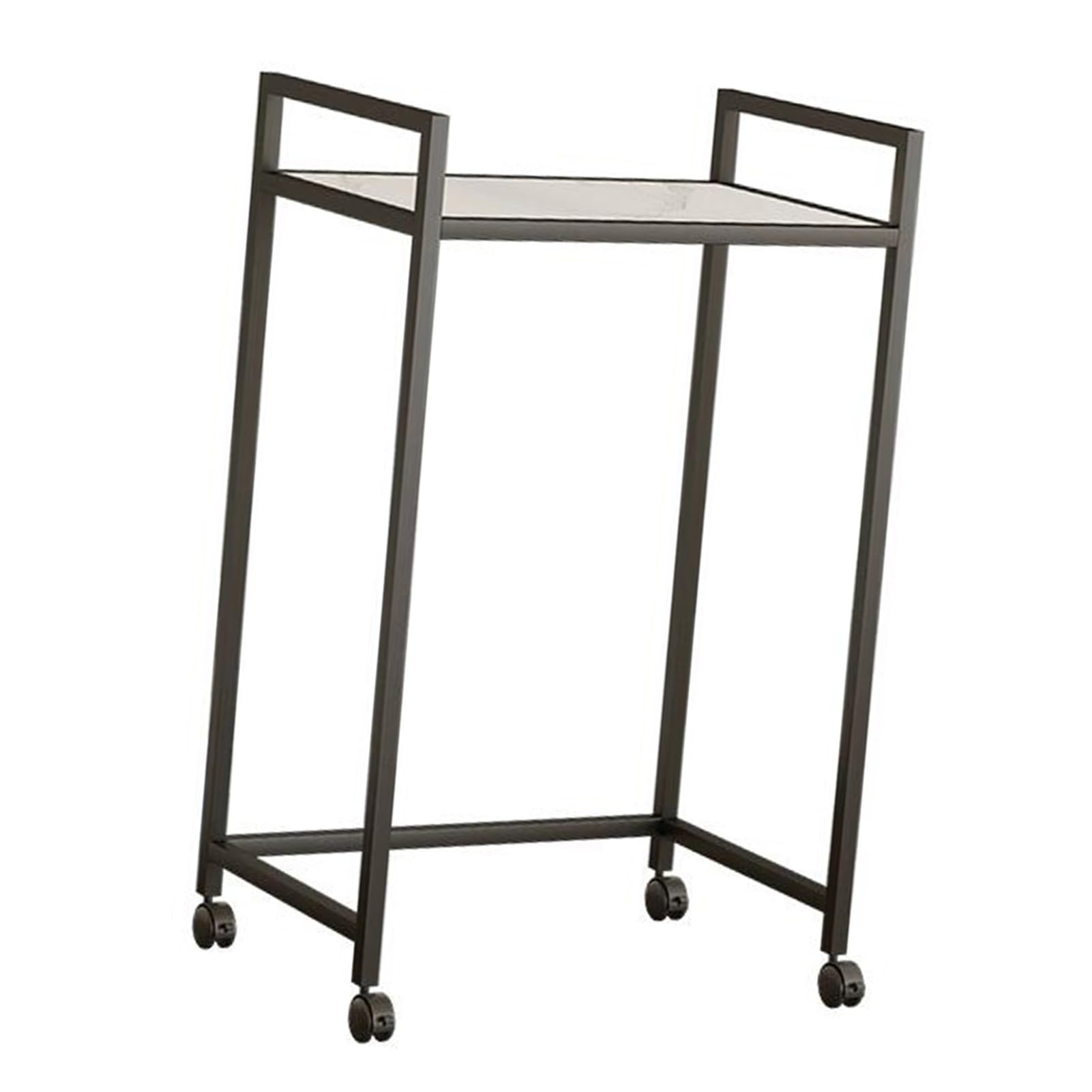 Soporte para equipaje con ruedas, soporte plegable para bolsas para habitaciones de invitados, hoteles, apartamentos, soporte de equipaje de viaje que ahorra espacio