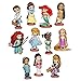 Disney Store Animators Collection Deluxe Figure Set Playset Principesse Belle Biancaneve Ariel Pocahontas Merida Cenerentola Tiana Rapunzel Mulan Aurora Principessa Jasmine