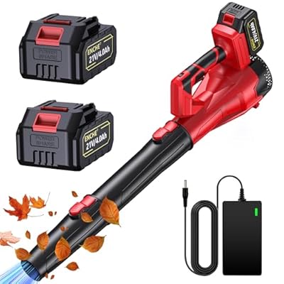 Leaf Blower Cordless - 21V Powerful Electric Le...