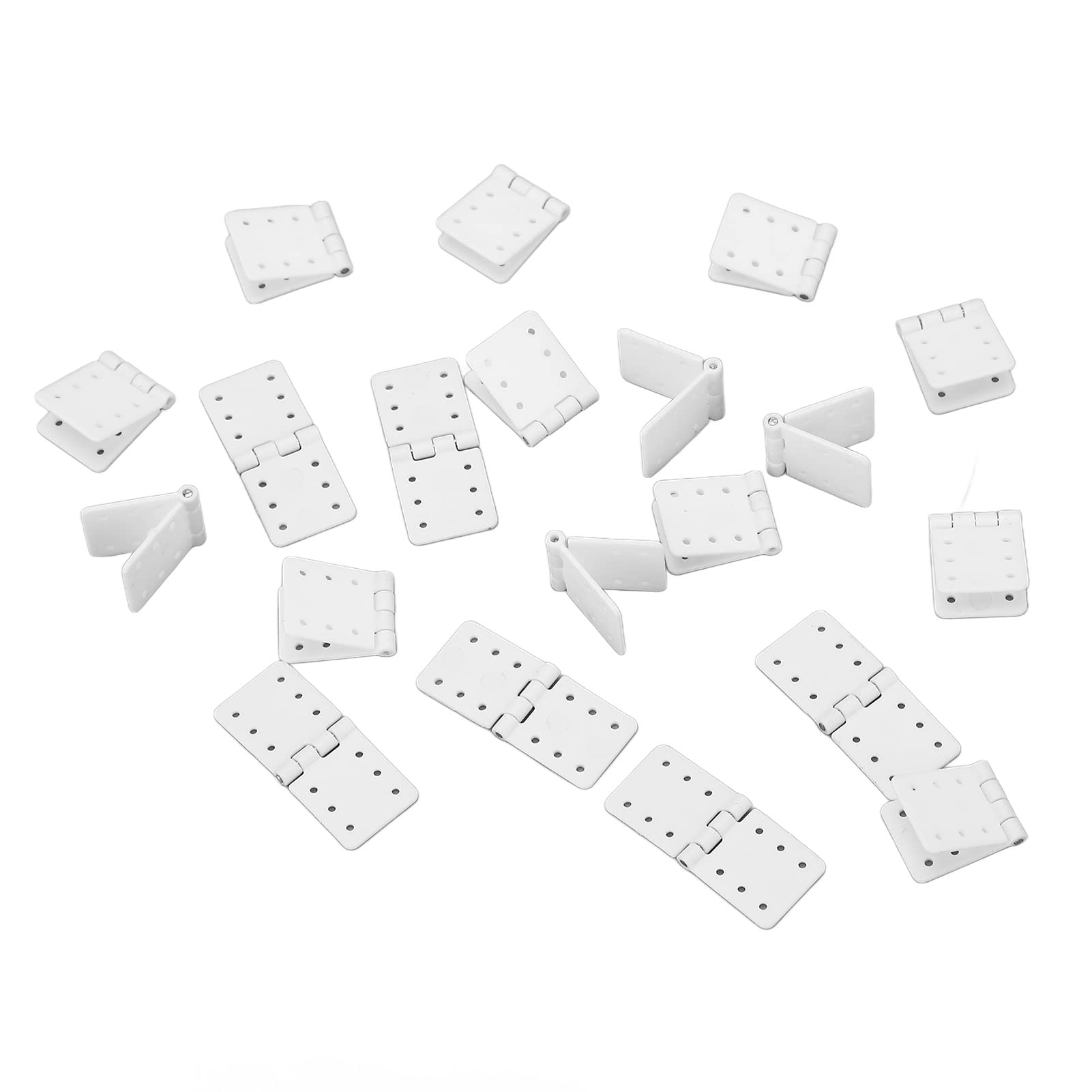 40pcs RC Pinned Canciesini Remote Control Aeroplano Carnella di Plastica Modello Aereo Aereo Parti (S (circa 283 x 180 mm / 11,14 x 7,09 pollici))