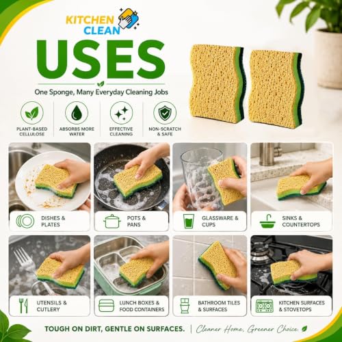 Image of Kitchen Clean Ultimate Cleaning Combo Kit, 33 Pcs