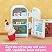 Calico Critters Deluxe Kozy Kitchen Set