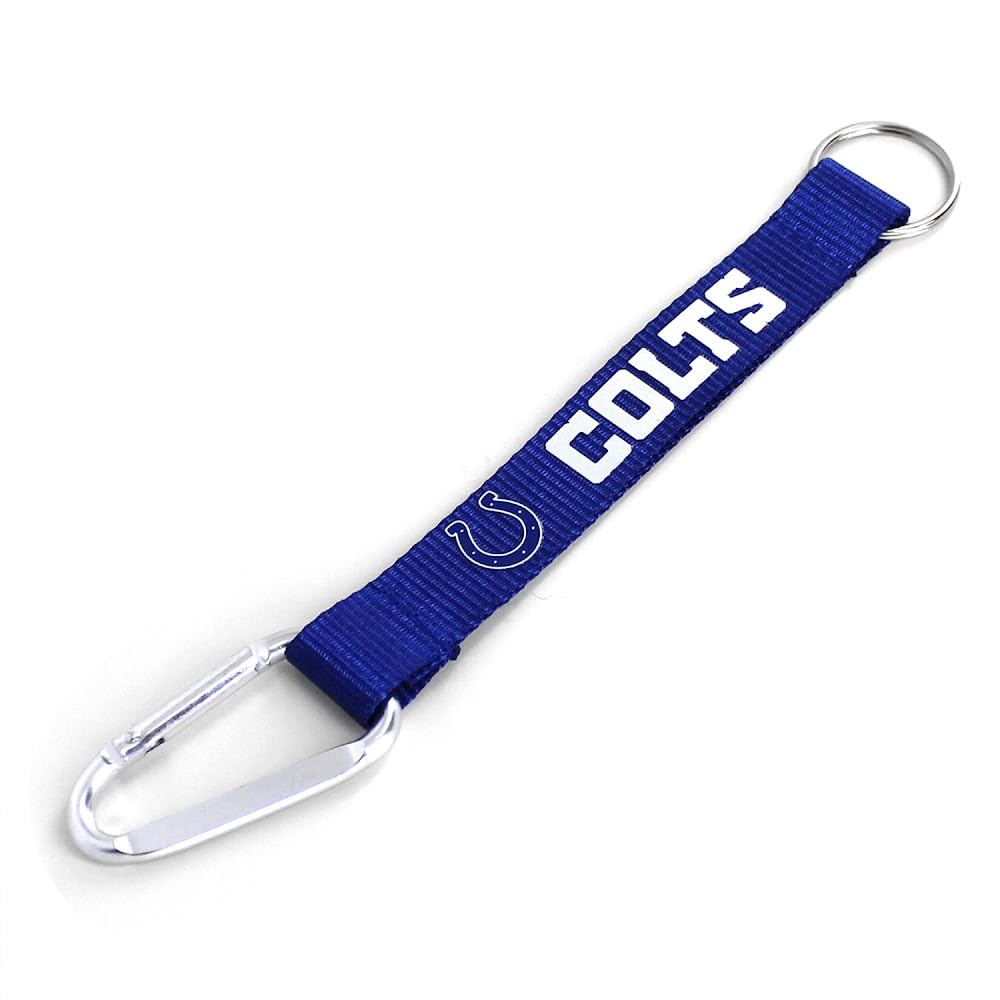 Aminco NFL Indianapolis Colts Carabiner Lanyard Keychain