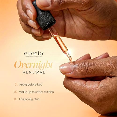 Image of Cuccio Naturale Mango & Bergamot Revitalizing Cuticle Oil, Lightweight Fast-Absorbing Hydrating Nail & Cuticle Conditioner, Cold-Pressed Oils + Vitamin E, 2.30 Fl Oz